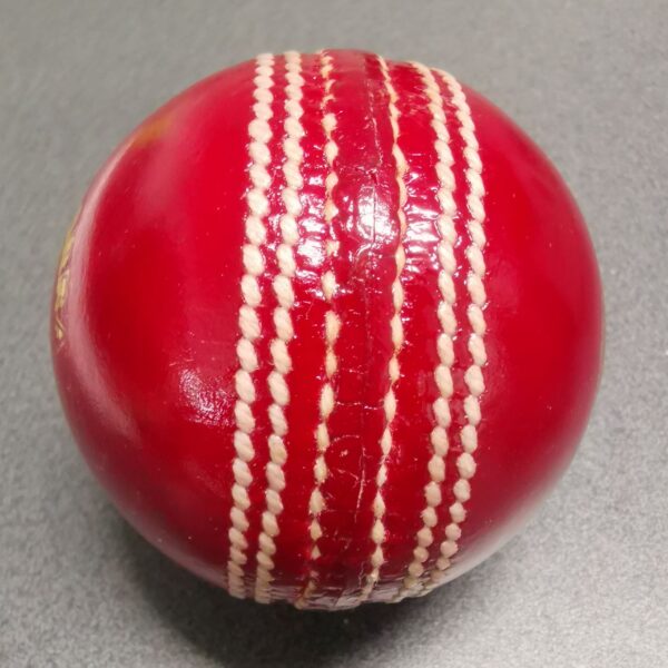 KOOKABURRA Match 2 Piece Leather Cricket Ball Red - Image 2