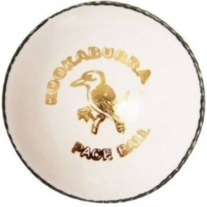 KOOKABURRA Paceball 4 Piece Leather Cricket Ball White