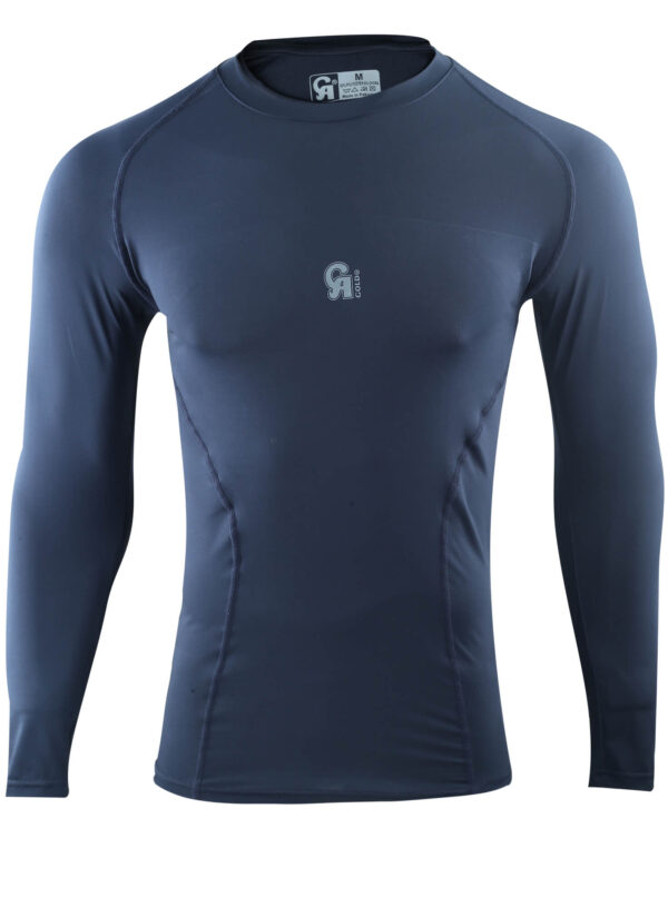 CA Skin Fit Compression Top Round Neck Shirt Full Sleeves - Image 7