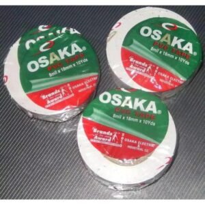 OSAKA PVC Insulation Tape - Black & White