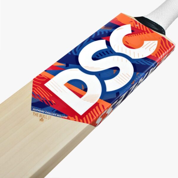 DSC Krunch The Bull 31 Players Grade English Willow Cricket Bat David Warner - SH