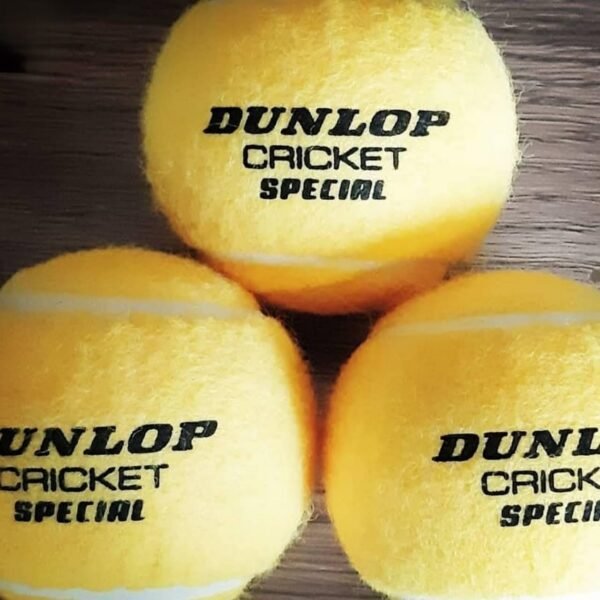 DUNLOP Tape Ball Soft Tennis Cricket Ball - Made in Thailand - Image 2