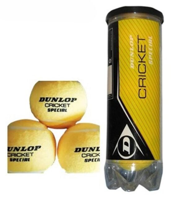 DUNLOP Tape Ball Soft Tennis Cricket Ball - Made in Thailand