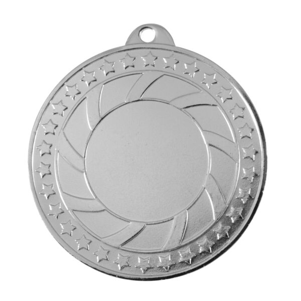 Generic Centre Wreath Medal - Silver 25mm