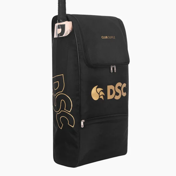 DSC Black Club Duffle Kit Bag - 71x34x17cms