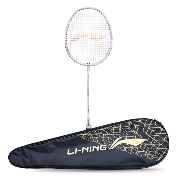 Li-Ning Mega Power Badminton Racquet with Smash Power Frame - MP9 Black/Gold
