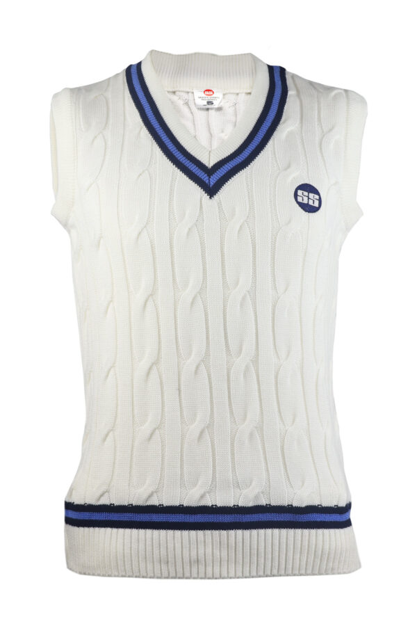 SS TON Supreme Sweater- Half Sleeve - White - Image 2