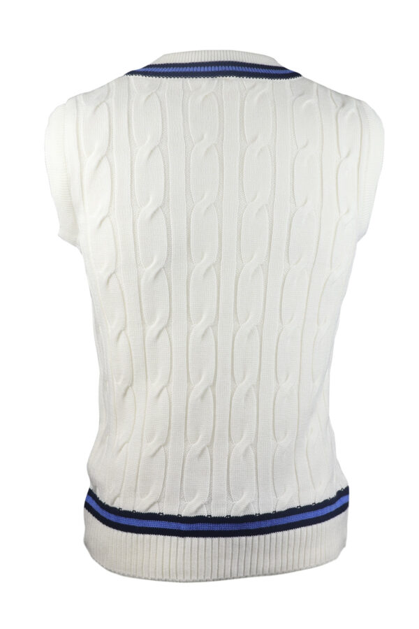 SS TON Supreme Sweater- Half Sleeve - White - Image 3