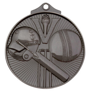 Cricket Sunraysia Medal Silver 52mm