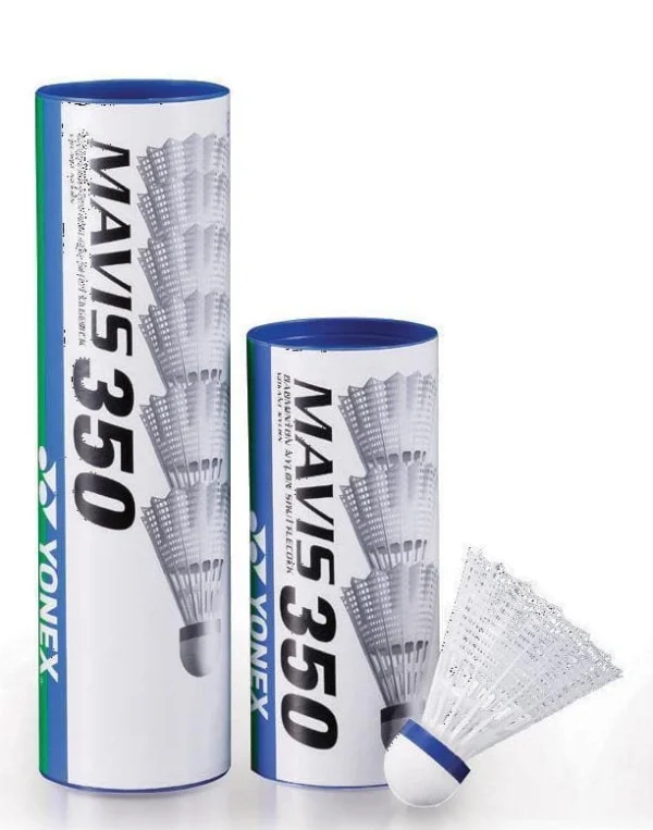 YONEX Nylon Mavis 350 White Middle Badminton Shuttlecock