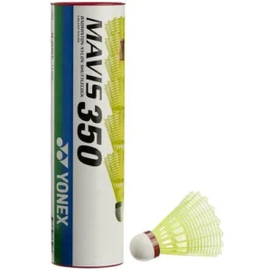 YONEX Nylon Mavis 350 Yellow Fast Badminton Shuttlecock
