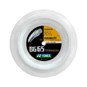 YONEX BG65 TITANIUM Badminton String Coil (200m) White Japan