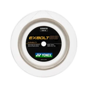 YONEX Exbolt 68 Badminton String Coil (200m) - 0.68mm White Japan