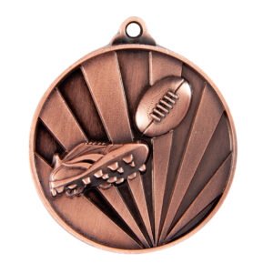 Sunrise Medal-Aussie Rules Bronze - 40mm