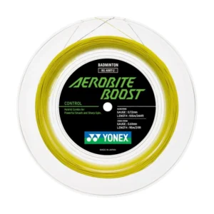YONEX AeroBite Boost ABBT Badminton String Coil (200m) - 0.72mm Yellow Japan