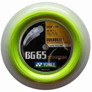 YONEX BG65T Badminton String Coil (200m) - 0.7mm Yellow Japan