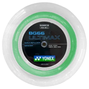 YONEX BG66 Ultimax Badminton String Coil (200m) Pastel Green Japan