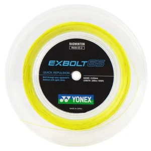 YONEX Exbolt 65 Badminton String Coil (200m) - 0.65mm Yellow Japan