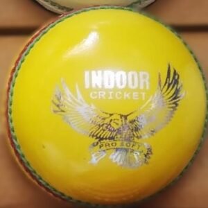 AS Premium Super Pro INDOOR CRICKET BALL YELLOW 110g