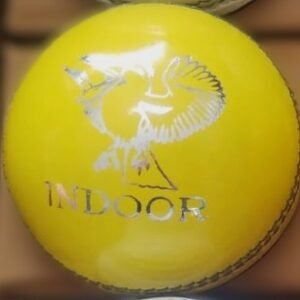 AS Std Indoor Cricket Leather ball 115g Australian Spec Yellow