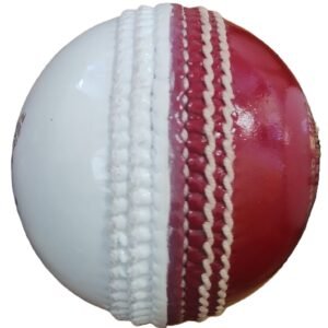 AS Super Cavalier 2PC Senior Cricket Ball Red/White 156g