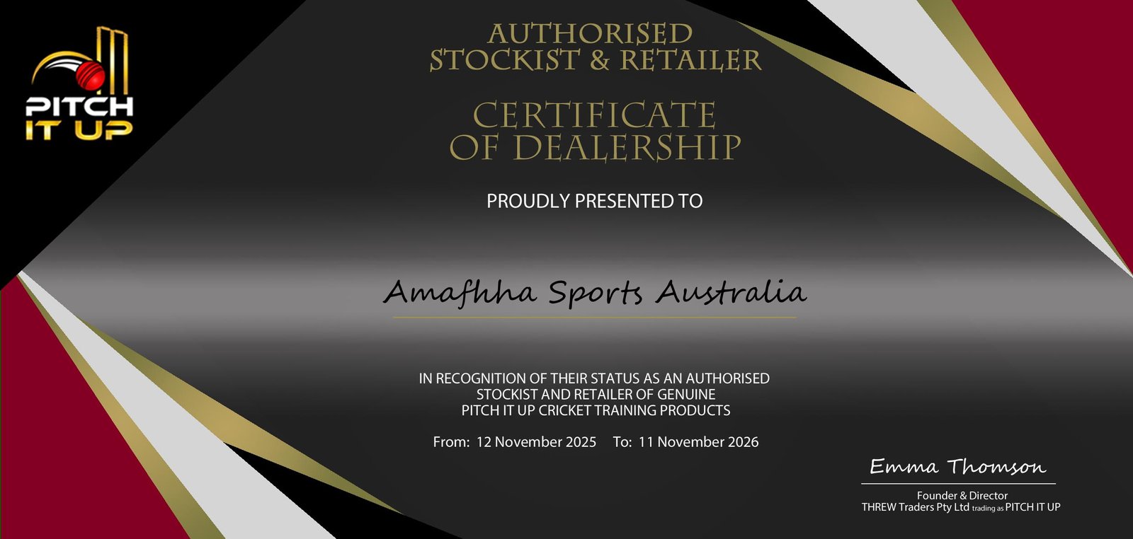 Pitch-it-up_Certificate of Dealership-exp2026