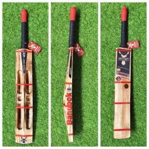 Kwesports Bandook Burn Edition - Hard Tennis Bat - 4 Scoop 2 Hole