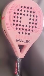 MB Malik Fibre Glass Paddle Padel Racket - Pink