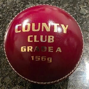 AS County Club 2Pcc Cricket Leather Ball Red