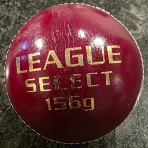 AS League Select 4Pc Cricket Leather Ball Red