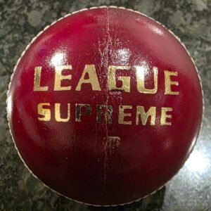 AS League Supreme 4Pc Cricket Leather Ball Red