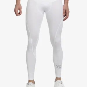 Shrey Intense Skin Compression Long Tights/Trouser/Pant/Lower - White