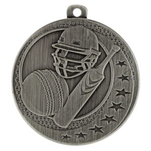 Cricket Wayfare Medal Silver 50mm