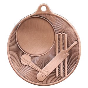 Cricket Universal Medal Bronze 50mm