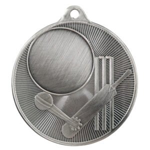 Cricket Universal Medal Silver 50mm