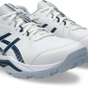 Asics Gel Peake 3 GS Cricket Shoe New 2026 - White/Independence Blue