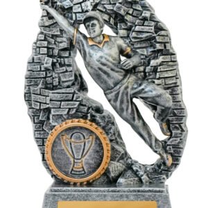 Trophy Crash Through Cricket Fielder Male