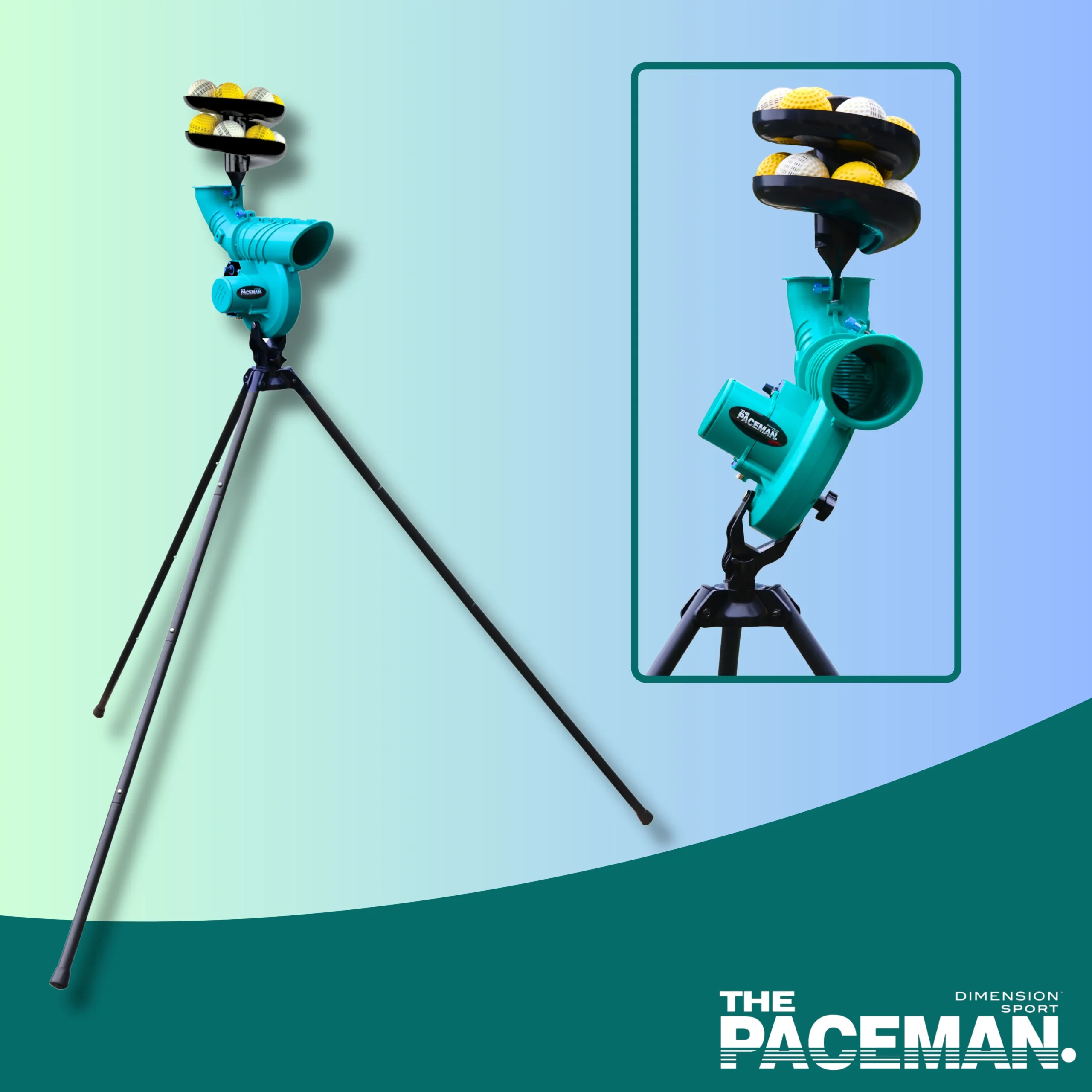 Paceman 195XT Cricket Bowling Machine Speed upto 100km/h - Image 3
